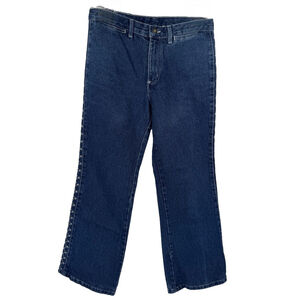 Second Generation 222 Bootcut Jeans Women 7/28 Blue Denim Floral Embroidered USA